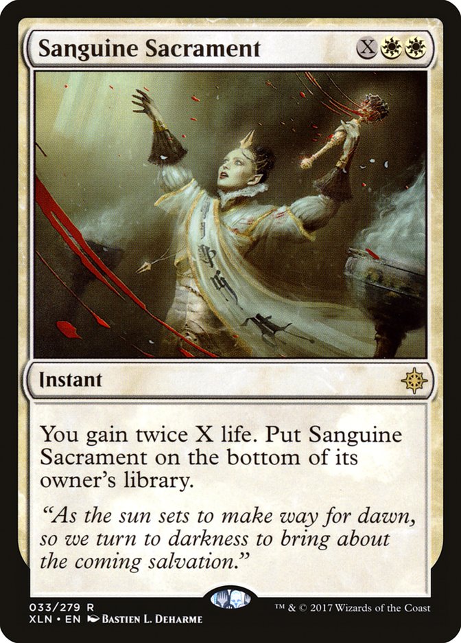Sanguine Sacrament 33/279 (Ixalan) 
