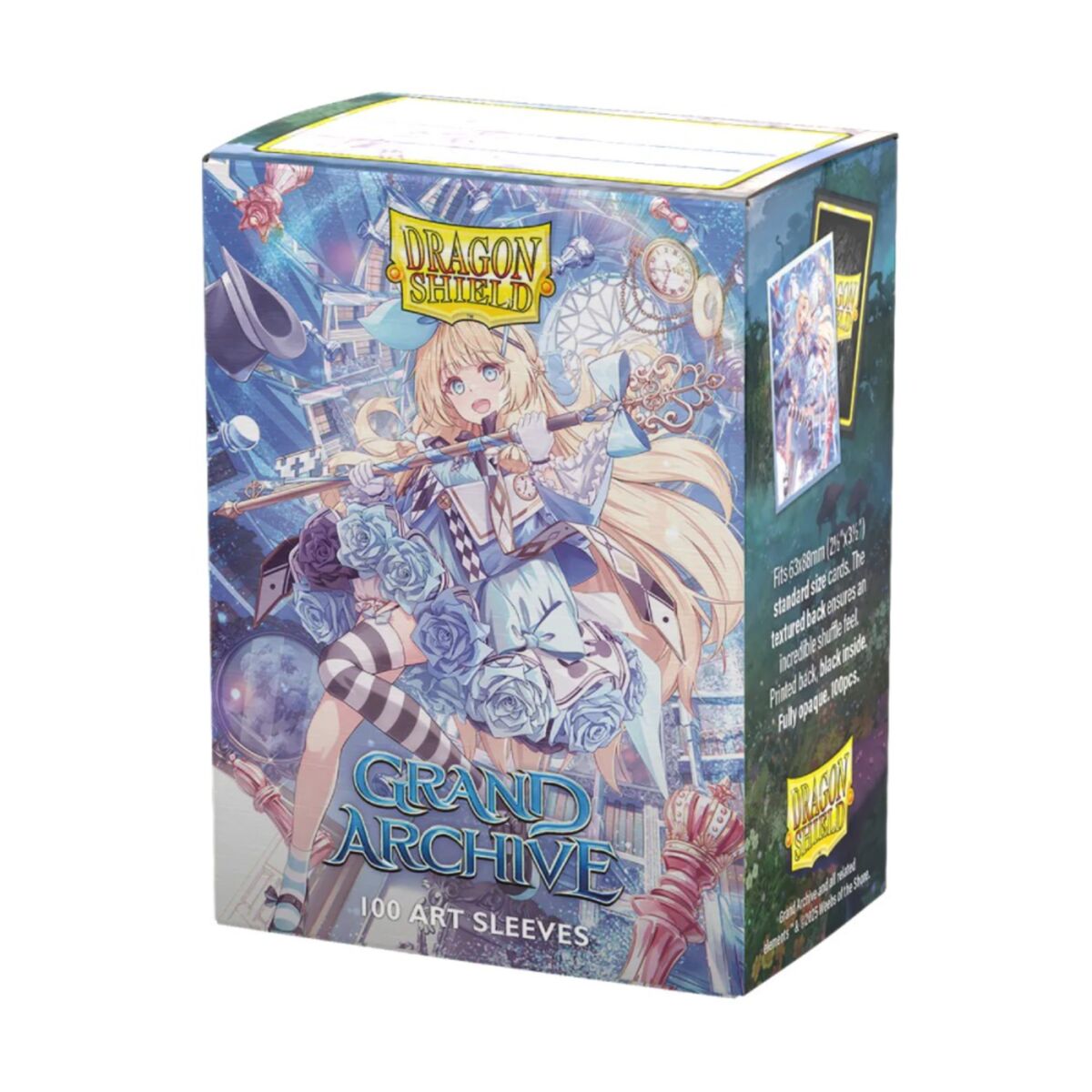 Dragon Shield: Sleeves – Matte Dual Art – Grand Archive: Alice, Golden Queen