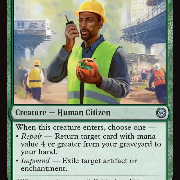 Damage Control Crew 99/198 (Marvel's Spider-Man) 