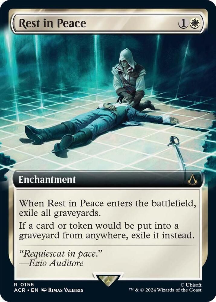 Rest in Peace 156/110 (Universes Beyond: Assassin's Creed)  - Extended Art