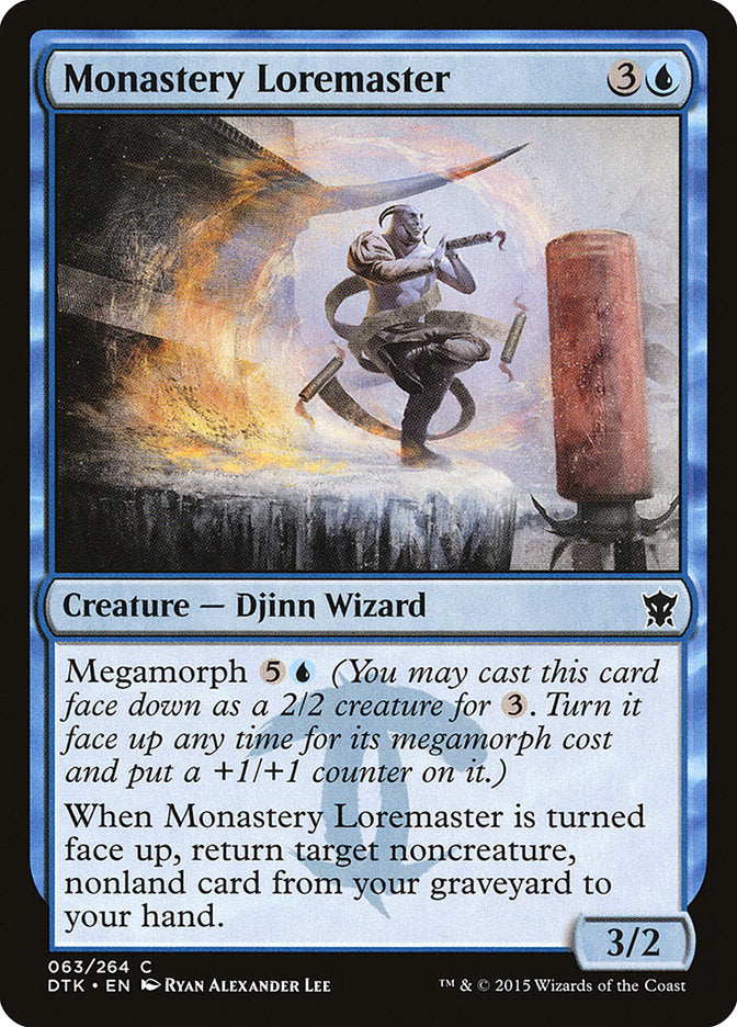 Monastery Loremaster 63/264 (Dragons of Tarkir) 