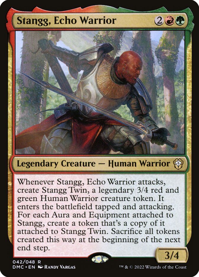 Stangg, Echo Warrior 42 (Commander: Dominaria United)  - Foil