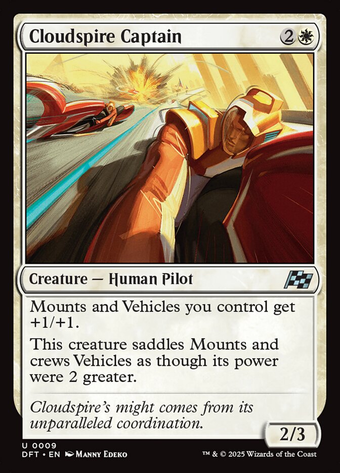 Cloudspire Captain 9 (Aetherdrift) 