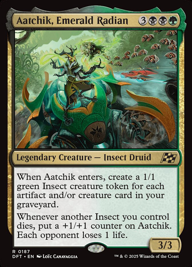 Aatchik, Emerald Radian 187 (Aetherdrift) 