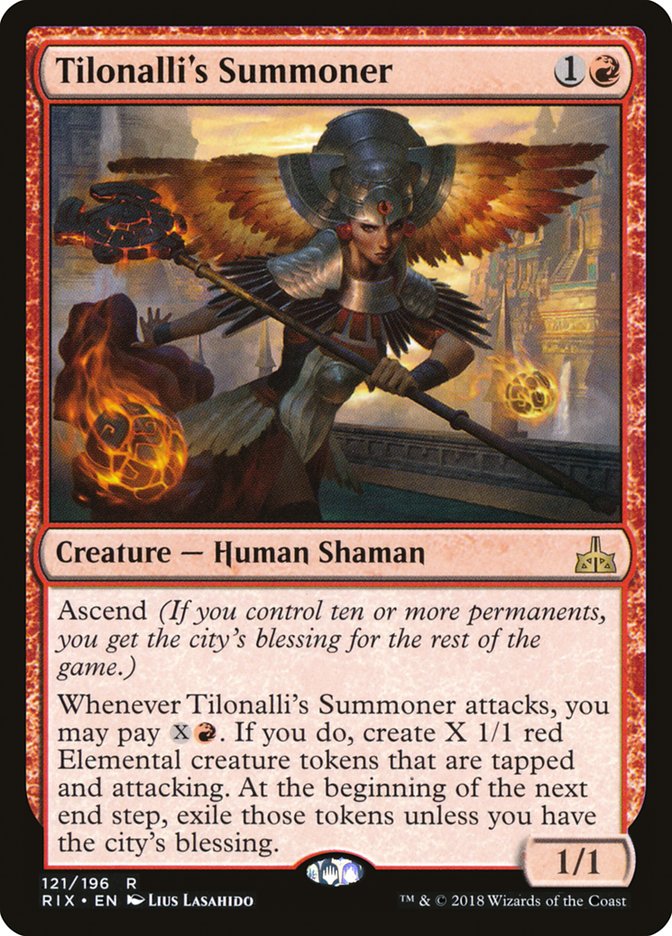 Tilonalli's Summoner 121/196 (Rivals of Ixalan)  - Foil
