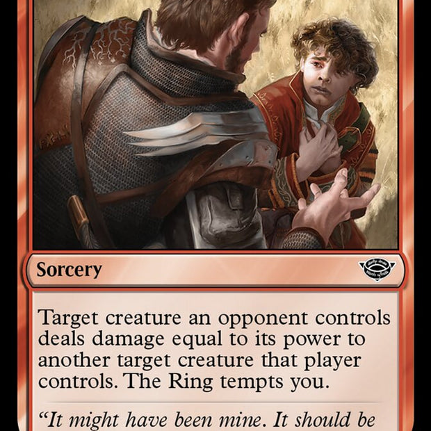 Breaking of the Fellowship 117/281 (Universes Beyond: The Lord of the Rings: Tales of Middle-earth)  - Foil