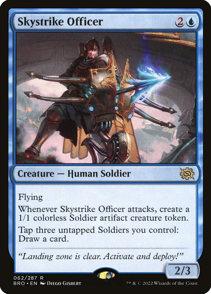 Skystrike Officer 62/287 (The Brothers' War) 