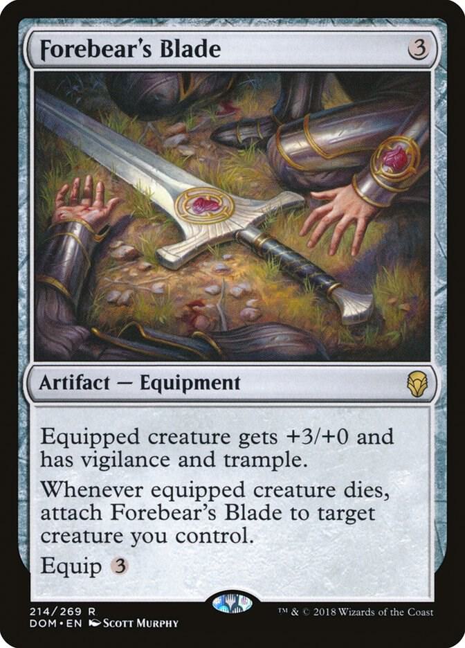 Forebears Blade 214/269 (Dominaria)  - Foil