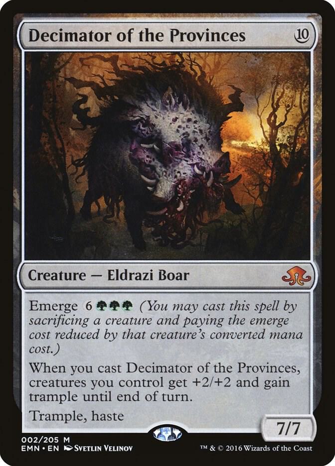 Decimator of the Provinces 2/205 (Eldritch Moon)  - Foil