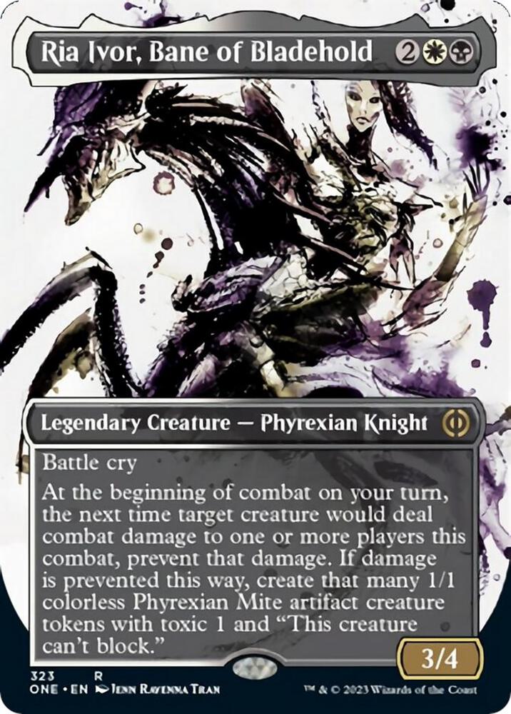 Ria Ivor, Bane of Bladehold 323 (Phyrexia: All Will Be One)  - Borderless