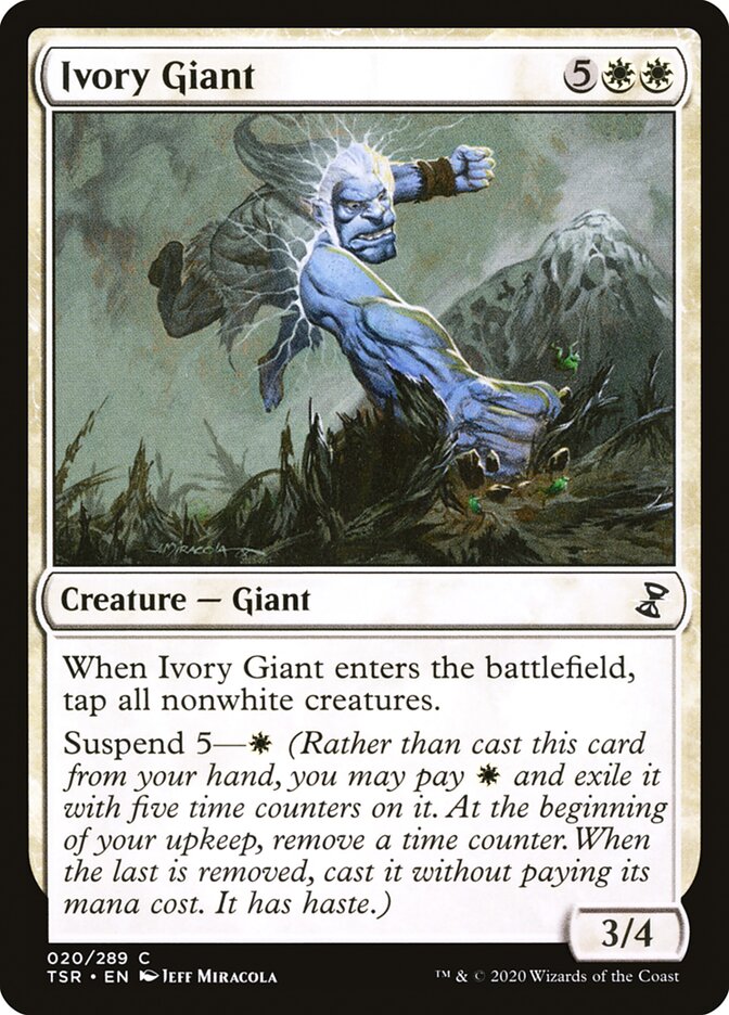 Ivory Giant 20/289 (Time Spiral: Remastered) 