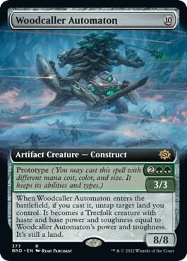 Woodcaller Automaton Extended Art 377/287 (The Brothers' War) 