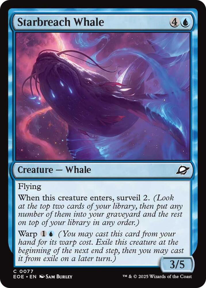 Starbreach Whale 77/276 (Edge of Eternities)  - Foil