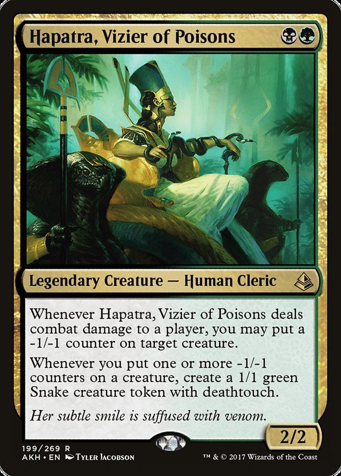 Hapatra, Vizier of Poisons 199 (Amonkhet) 