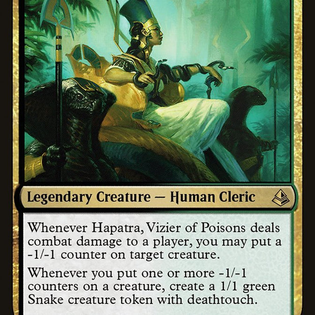 Hapatra, Vizier of Poisons 199/269 (Amonkhet) 
