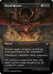 Dread Return 637 (Commander Masters)  - Borderless