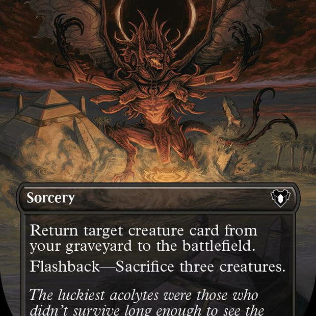 Dread Return 637/451 (Commander Masters)  - Borderless