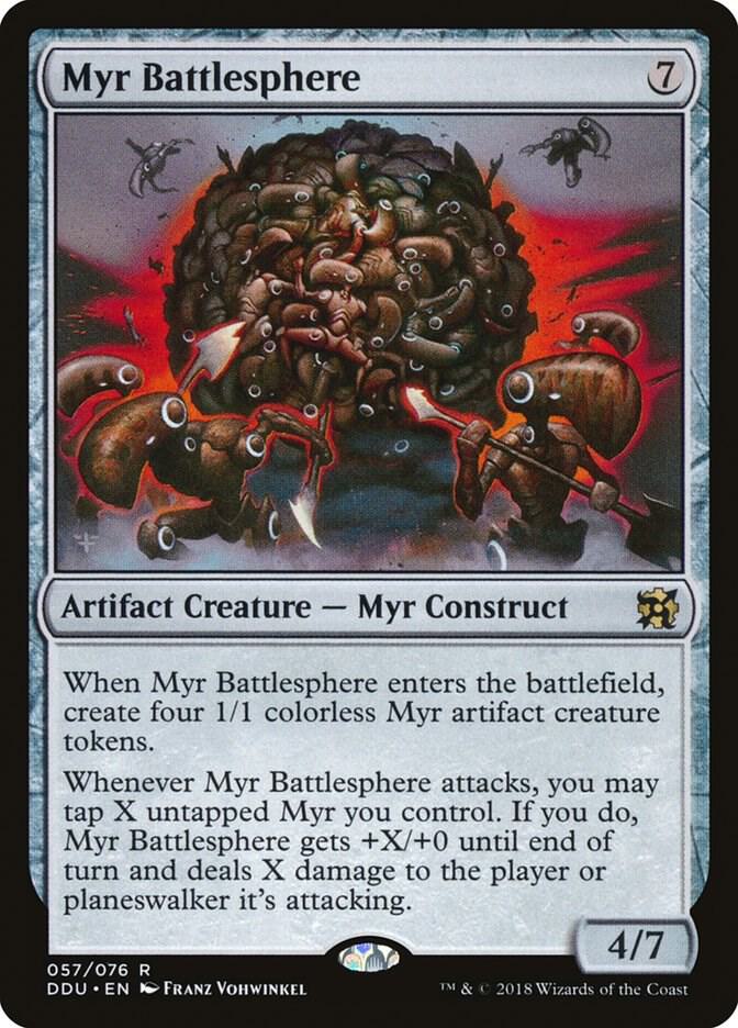 Myr Battlesphere 57/76 (Duel Decks: Elves vs. Inventors) 