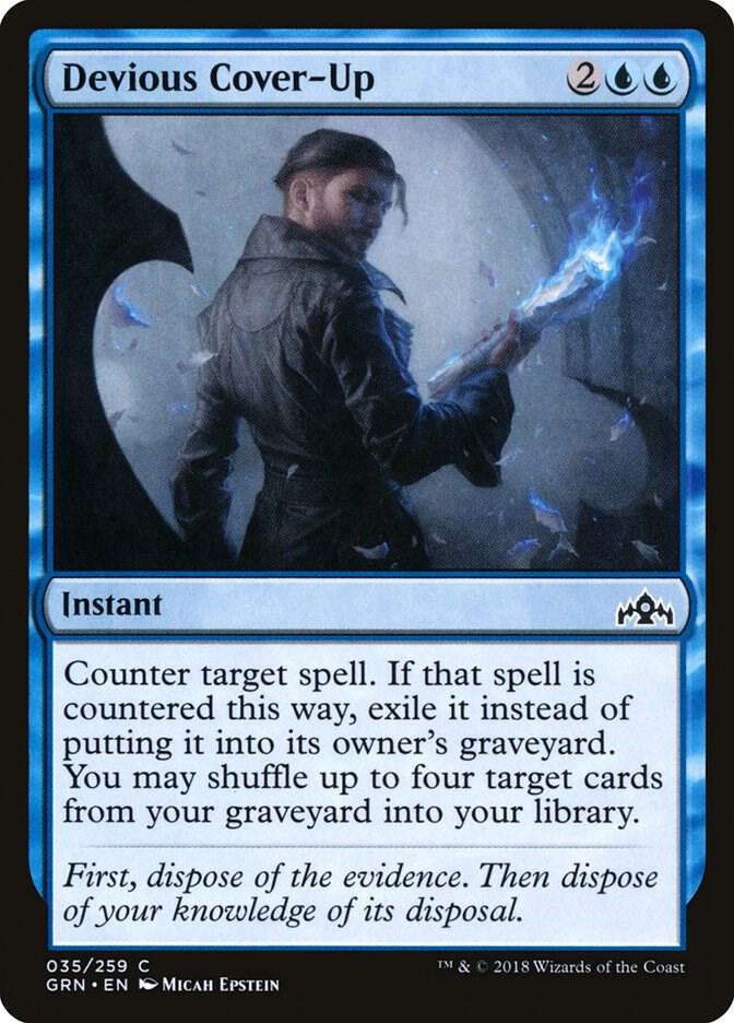 Devious Cover-Up 35/259 (Guilds of Ravnica) 