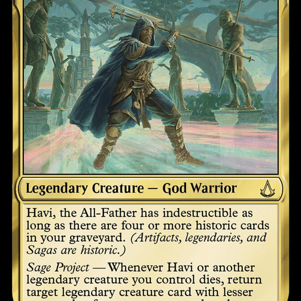 Havi, the All-Father 56/110 (Universes Beyond: Assassin's Creed)  - Foil