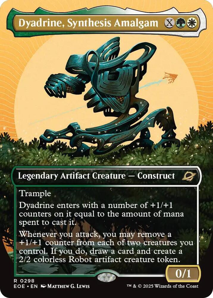 Dyadrine Synthesis Amalgam Borderless 298 (Edge of Eternities)  - Borderless