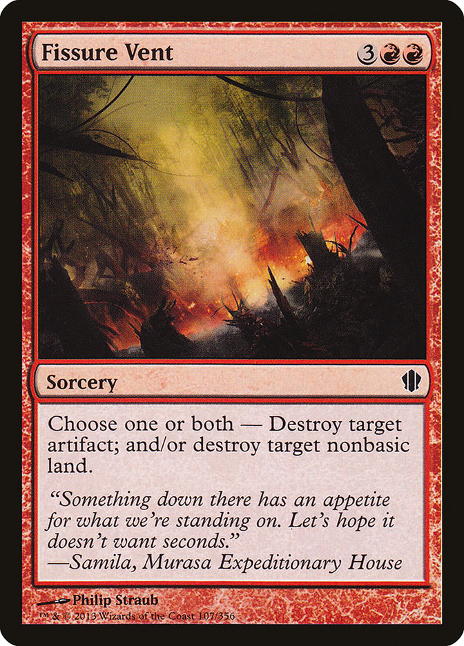 Fissure Vent 107/356 (Commander 2013) 