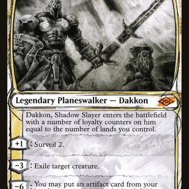 Dakkon Shadow Slayer Showcase 363/303 (Modern Horizons 2) 