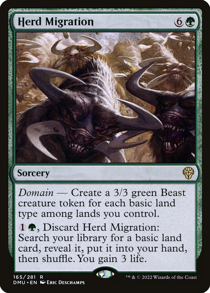 Herd Migration 165/281 (Dominaria United) 