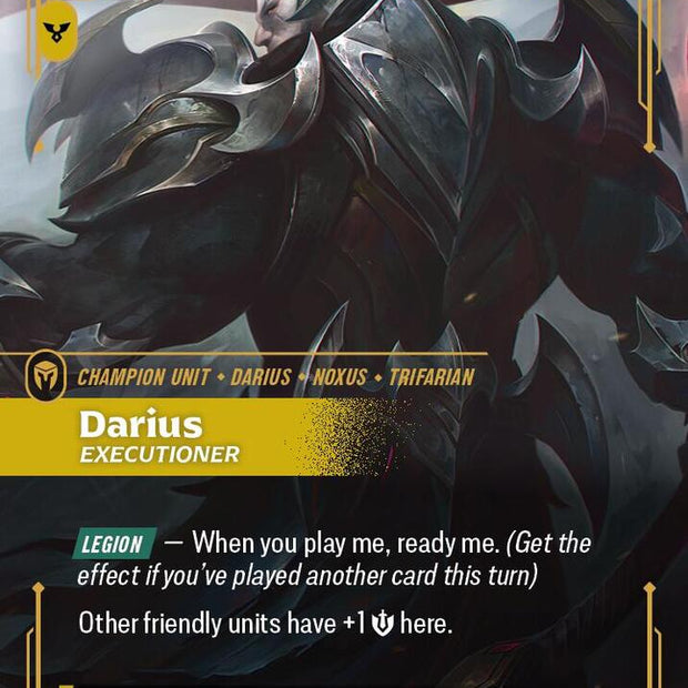 Darius - Executioner 243a/298 (Origins)  - Foil