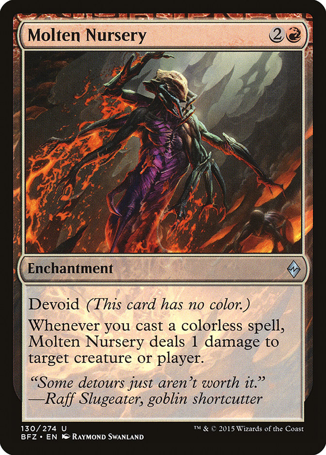 Molten Nursery 130/274 (Battle for Zendikar) 