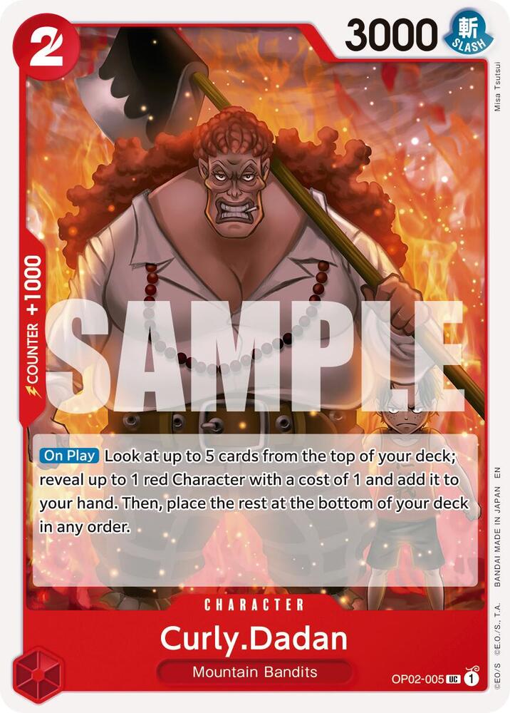 Curly.Dadan (Reprint) OP02-005 (Premium Booster -The Best- Vol. 2) 