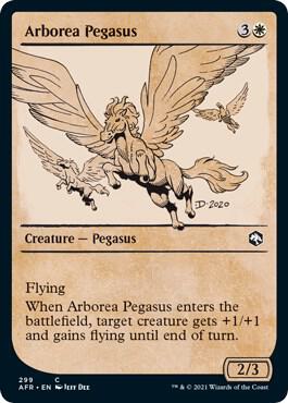 Arborea Pegasus Showcase 299/281 (Adventures in the Forgotten Realms) 