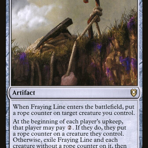 Fraying Line 314/361 (Commander Legends: Battle for Baldur's Gate) 