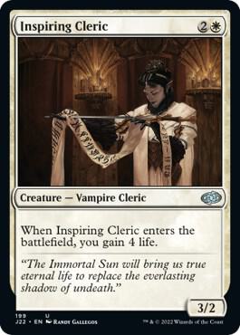 Inspiring Cleric 199 (Jumpstart 2022) 