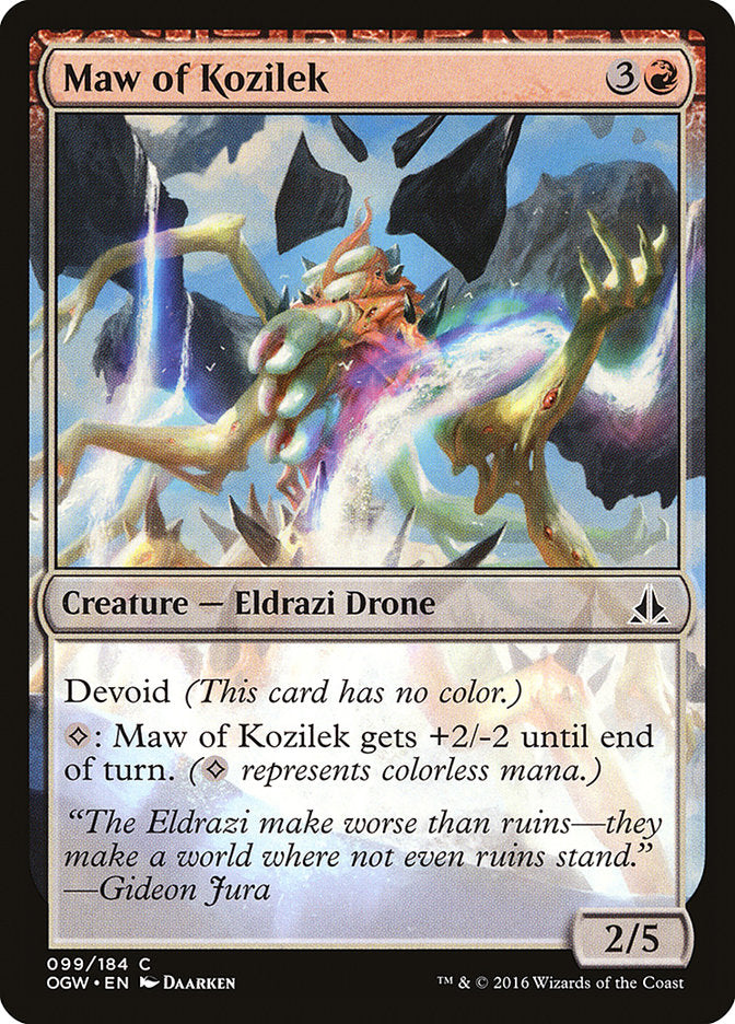 Maw of Kozilek 99/184 (Oath of the Gatewatch) 