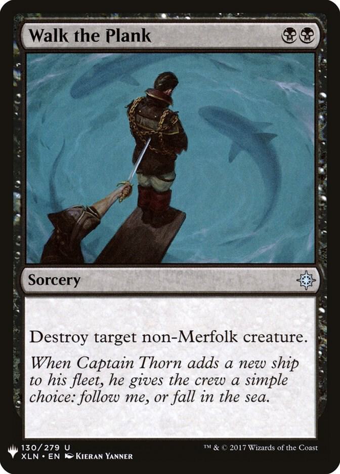 Walk the Plank 130 (The List Reprints) 