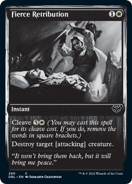 Fierce Retribution 280/534 (Innistrad: Double Feature) 