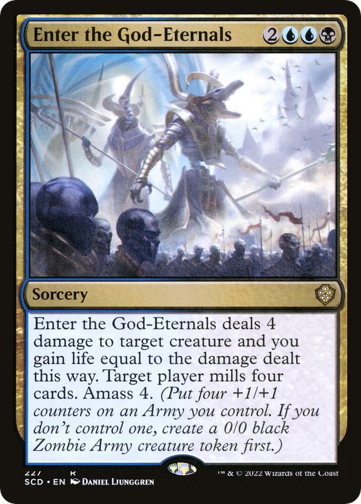 Enter the God Eternals 227 (Starter Commander Decks) 