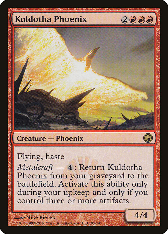 Kuldotha Phoenix 95/249 (Scars of Mirrodin) 
