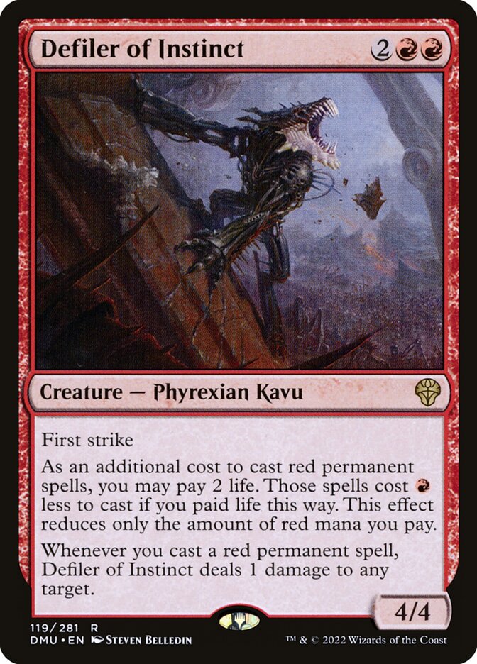 Defiler of Instinct 119/281 (Dominaria United) 