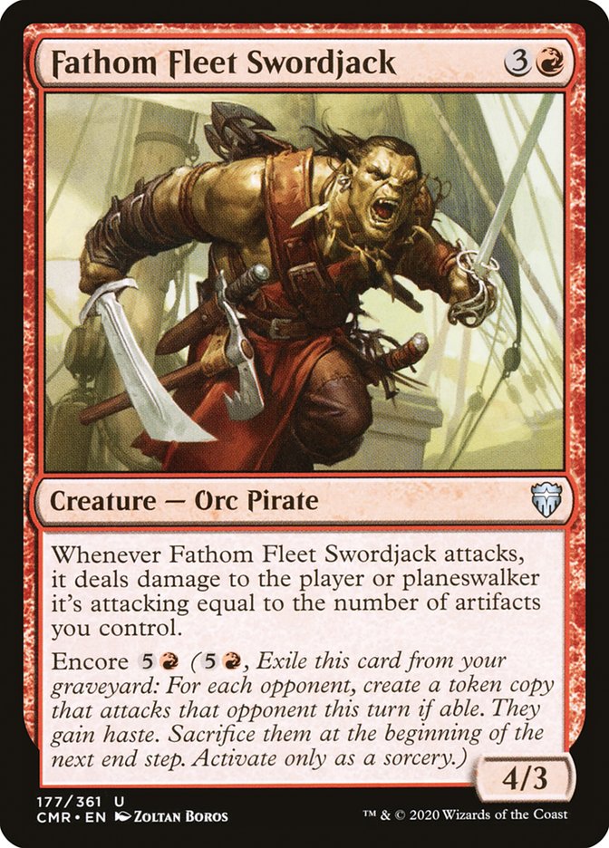 Fathom Fleet Swordjack 177/361 (Commander Legends) 