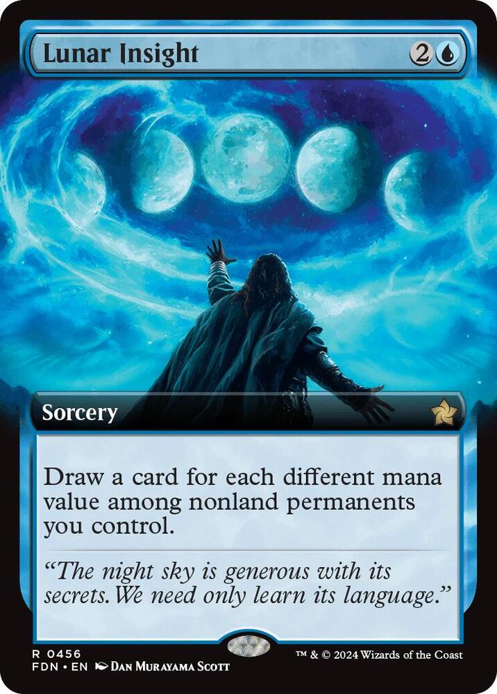 Lunar Insight 456/291 (Foundations)  - Extended Art