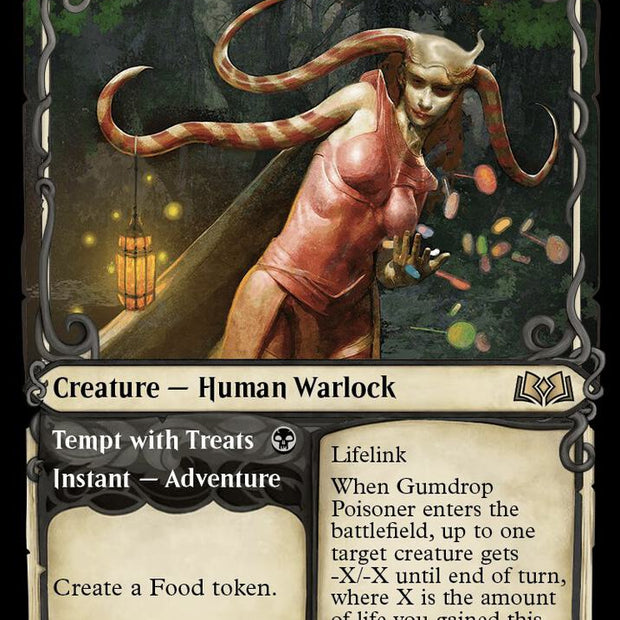 Gumdrop Poisoner // Tempt with Treats 280/276 (Wilds of Eldraine)  - Showcase