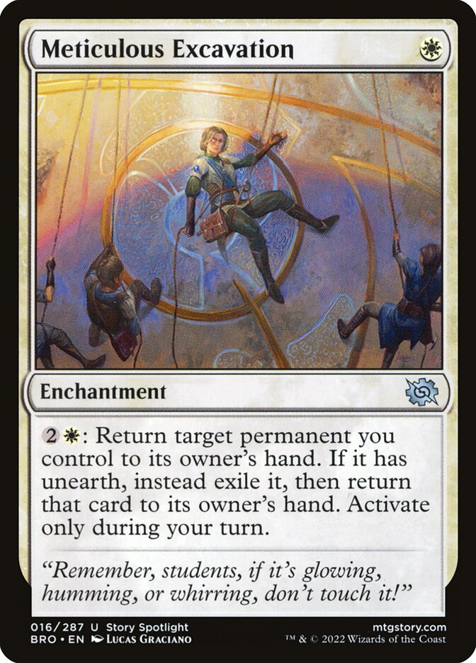 Meticulous Excavation 16/287 (The Brothers' War) 