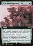 March of Burgeoning Life 479/302 (Kamigawa: Neon Dynasty)  - Extended Art