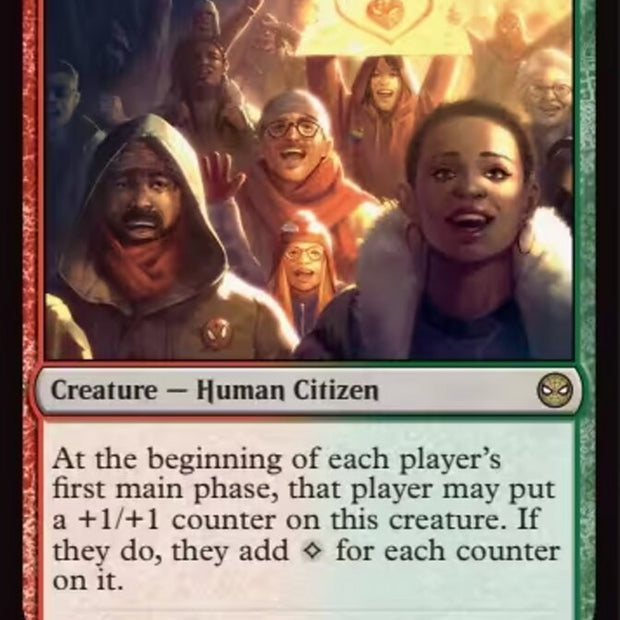 Cheering Crowd 126/198 (Marvel's Spider-Man) 