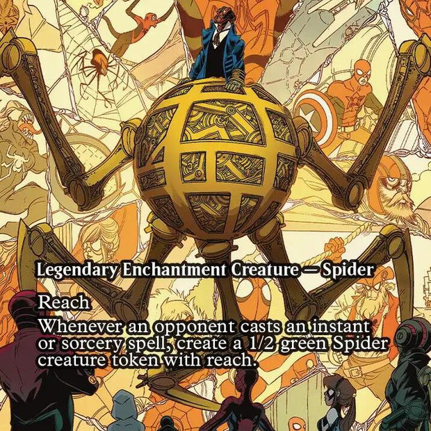 Master Weaver Web Protector Arasta of the Endless Web Borderless ()  - Foil