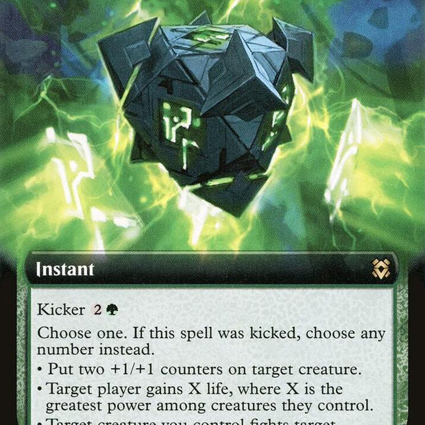 Inscription of Abundance 360/280 (Zendikar Rising)  - Extended Art