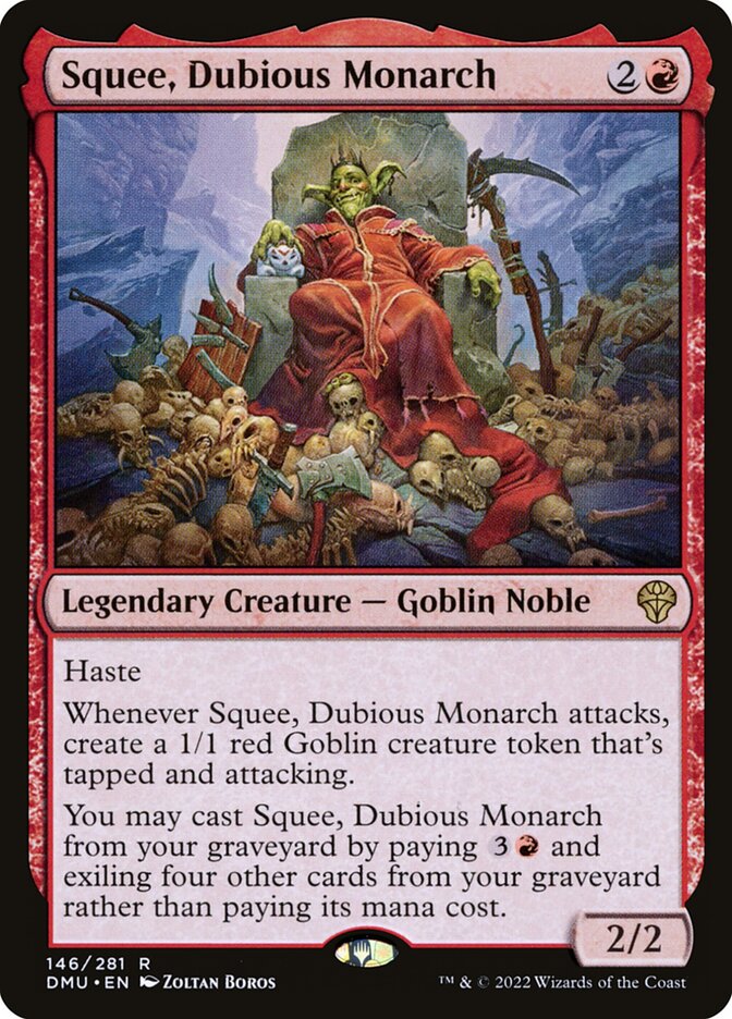 Squee, Dubious Monarch 146/281 (Dominaria United) 