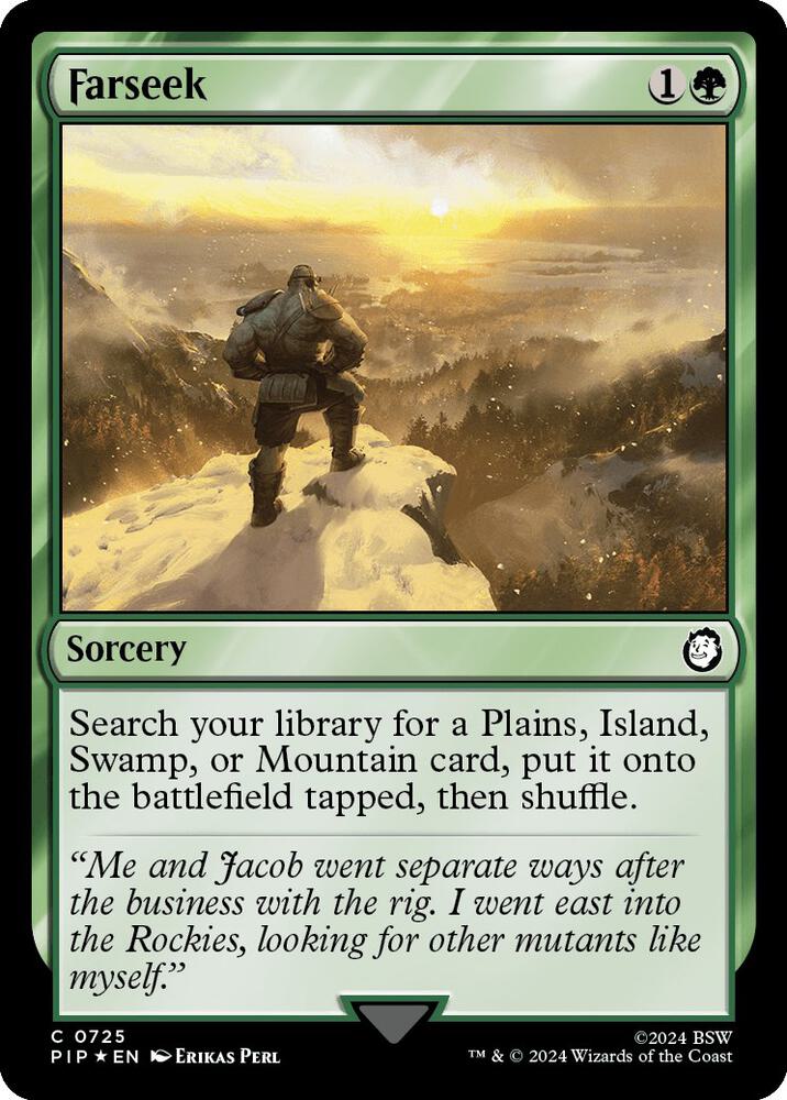 Farseek 725/326 (Universes Beyond: Fallout)  - Surge Foil